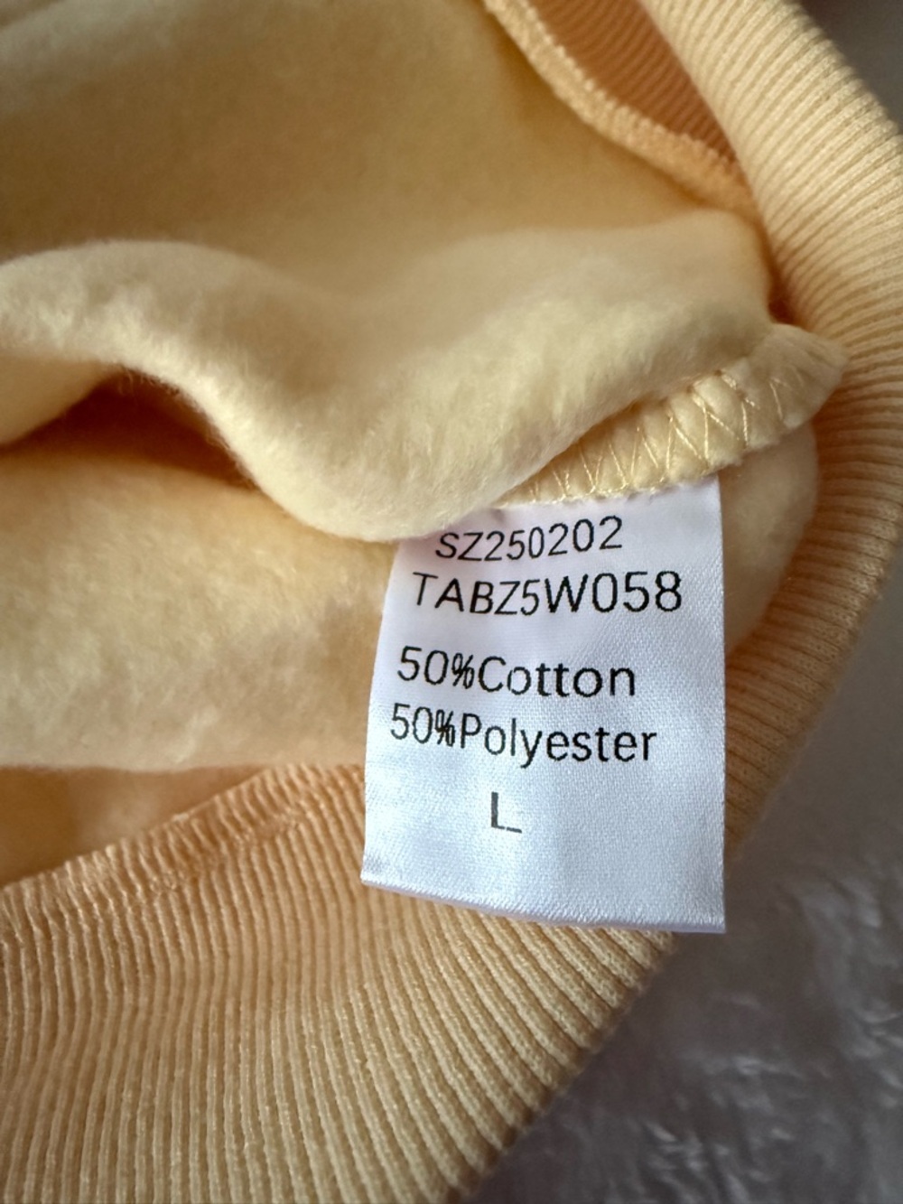 New Automet Yellow Fleece Lined Hoodie Zip Down Jacket L NWT - Picture 5 of 5
